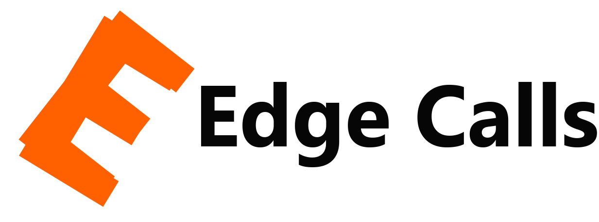 Edge Calls - Logo Black